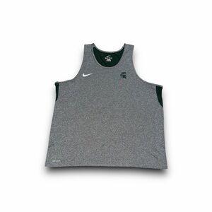 Michigan State Spartans NCAA Nike dri-fit tank top men’s 2XL